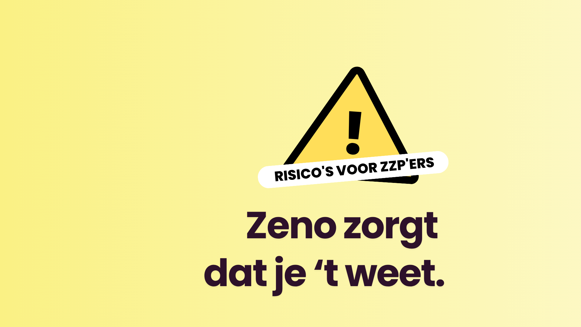 2 – 5 risico’s voor zzp’ers in de zorg wat je moet weten