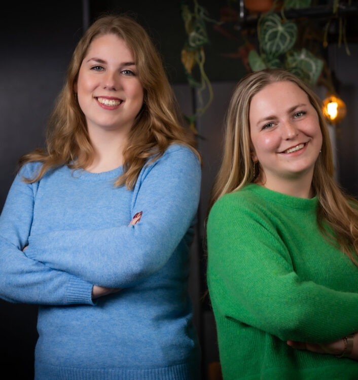 Rebecca & Fleur support en contact met Zeno Zorg
